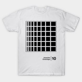 Autechre / Minimal Graphic Artwork Design T-Shirt